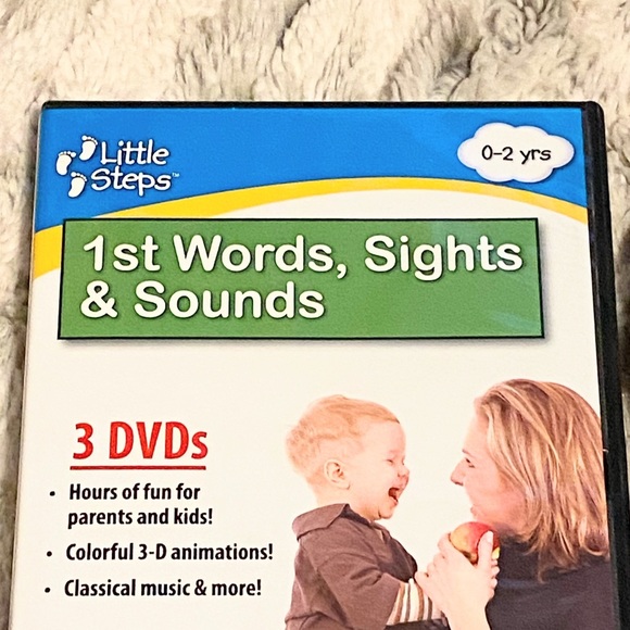 COPY - Little Steps First Words Sights & Sounds 3DVD’s - Picture 5 of 7
